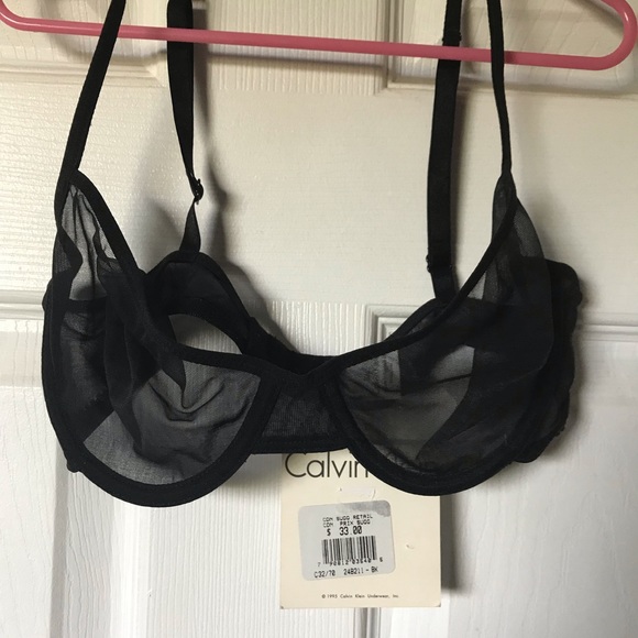 Sheer Calvin Klein Underwire Bra - Picture 2 of 6